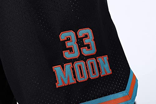#33 Jackie Moon Mens Basketball Shorts Flint Tropics Shorts4