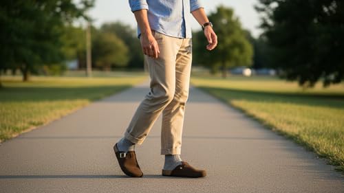 Image of Big Fox PU Cork Lightweight Sandals For Men