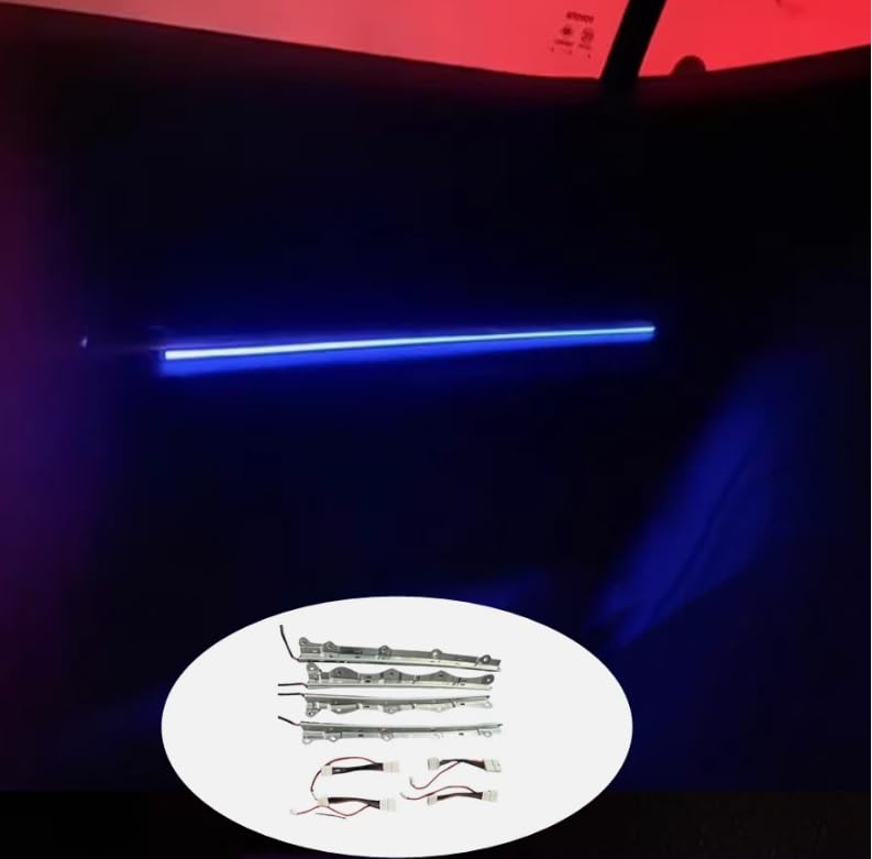 Luz LED Azul Interior Puerta Toyota Camry 2018-2023 4 Piezas miniatura 2