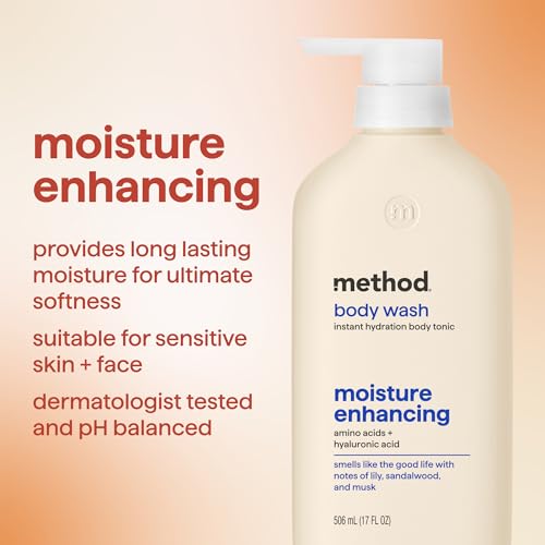 Image of method Hydrating Body Wash, Moisture Enhancing, 17 fl oz