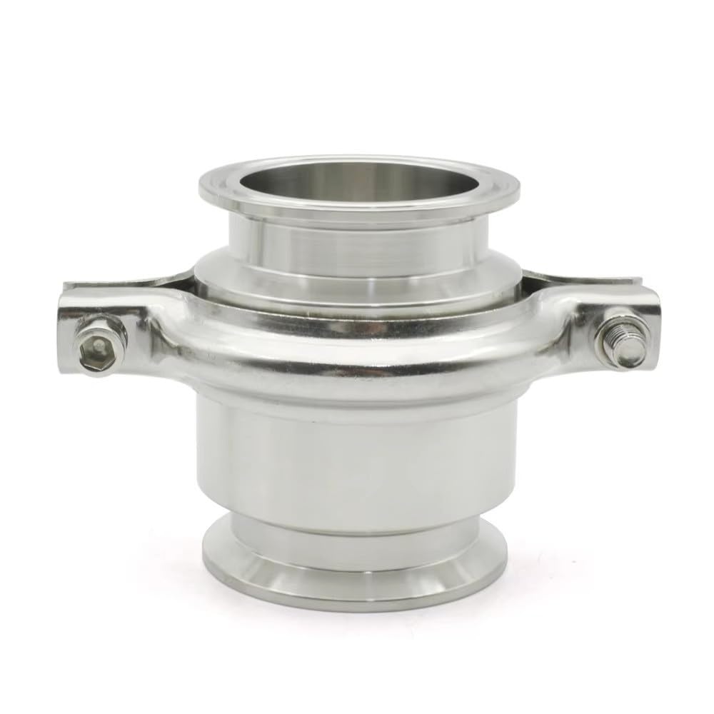 Válvula antirretorno vertical sanitaria SUS304 Tri-Clamp 19-102mm