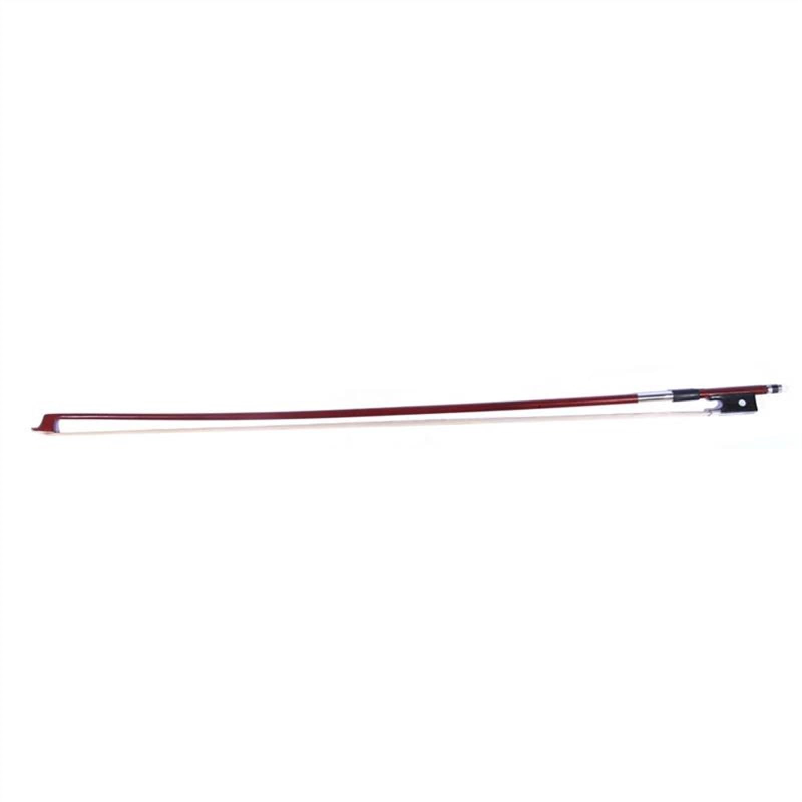 Ebenholz Frosch Achteckiger Violinbogen In Voller Größe Gerade Brasilholz Rosshaar Geigenbogen Violinteil Zubehör (Color : 1/8)