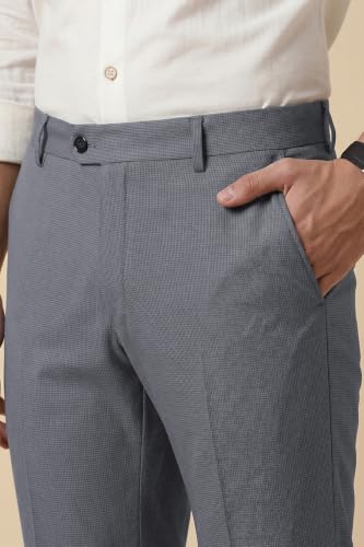 Image of Peter England Men Mid Rise Neo-Slim Formal Trouser