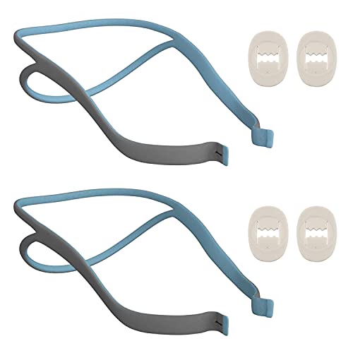 Resmed Airfit P10 Headgear Strap Replacement CPAP Headgear Compatible with Resmed Airfit P10 2-Pack (Without Mask)