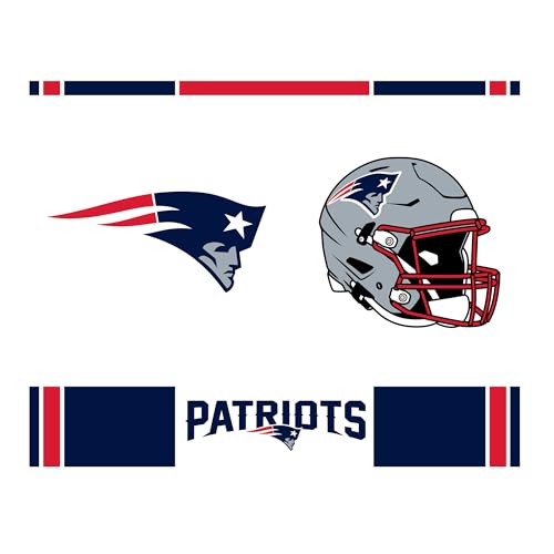 Image of Rico Industries NFL Football Double Wall Classic 16oz Or 20oz Tritan Tumbler W Lid
