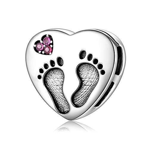 Pulsera de plata de ley 925 con reflexiones, para mujer, con clip y cadena de seguridad, cumpleaños para amigos, madres, esposa e hijas