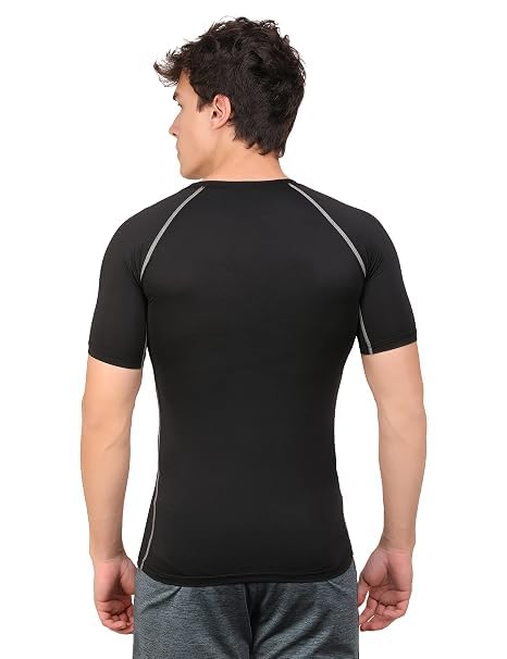 Image of WMX Men's Round Neck Regular Dry Fit Gym Sports T-Shirt