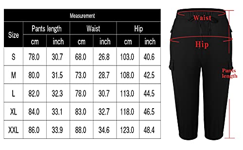 Wayleb Pantaloni Capri Donna Estivi Casual