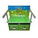 phoenix group Minecraft - umklappbare Sitzbank mit Armlehne und Stauraum zu Spieletisch mit Sitzbank und Stauraum