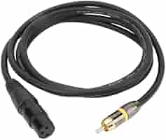 Filo 6 Mm Cavo Microfono CablesOnline 6 Piedi - , Per Uso Professionale Mini XLR Femmina A XLR Maschio - Foto 9