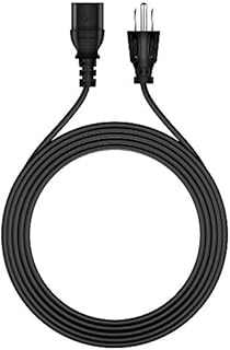 Aprelco 6ft/1.8m UL Listed AC in Power Cord Cable Outlet Socket Plug Lead Compatible with Wasabi Mango UHD490 Real 4K HDMI 2.0 49 LG AH-IPS UHD DP Perfect Pixel Monitor