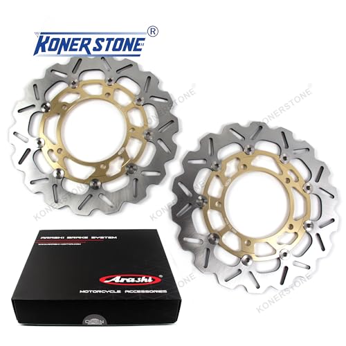 Rotors de frein Suzuki GSR 750 ventilation optimale finition dorée - 2