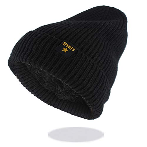 Bonnets de coton pour adultes : bonnet tricoté homme et femme, chapeau chaud d'hiver