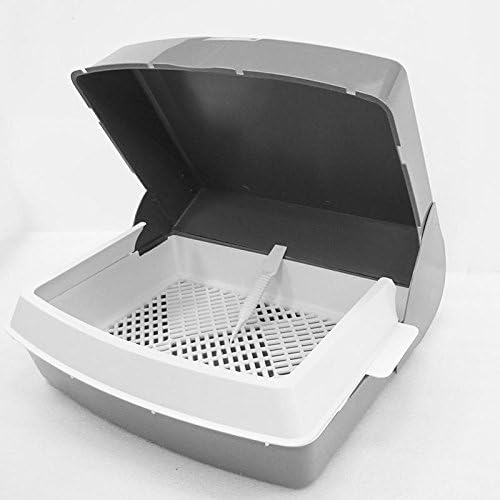 KITTY LITTY Easy to use Cat Litter Box makes Happy Cats, Happy family! (Gray)