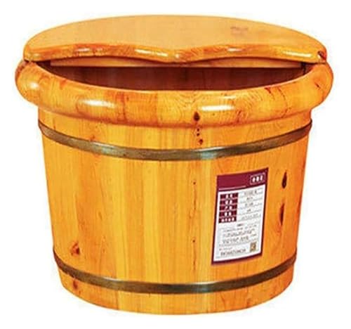 Bañera de madera maciza para pies tamaño B