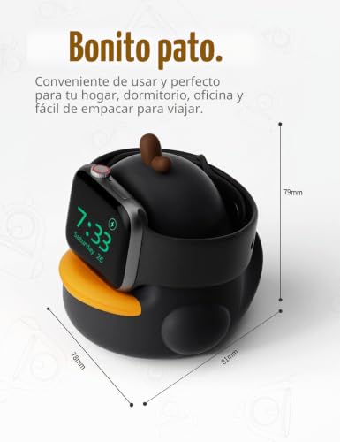 Soporte Apple Watch anticaídas que soluciona los cables sueltos en la cama 5