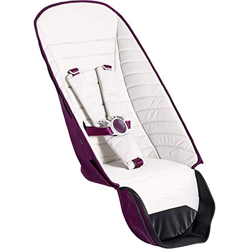 Image of iCandy Peach 2nd Seat Fabric and Bumper Bar - Damson