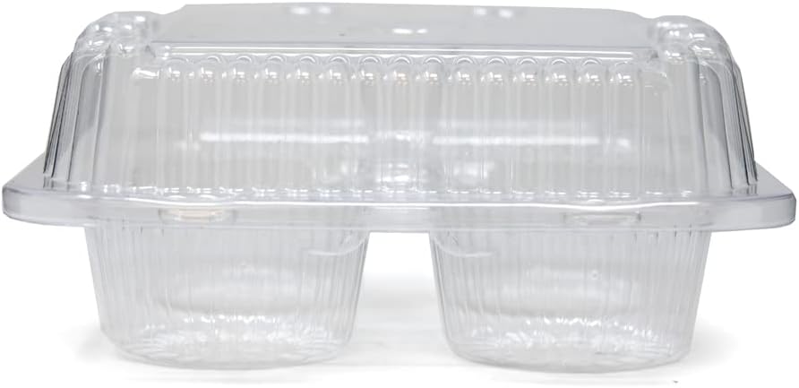 4 Count Regular Size Cupcake Container