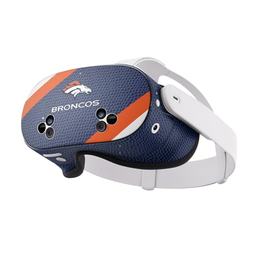 Skin Meta Quest 3S NFL protège des rayures style Denver Broncos