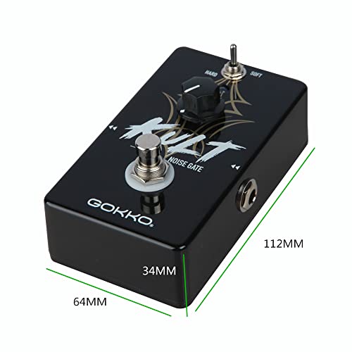 Gokko Audio Gk-28 Kult Noise Gate Guitar Effects Pedal For Electric Guitar #TOP6