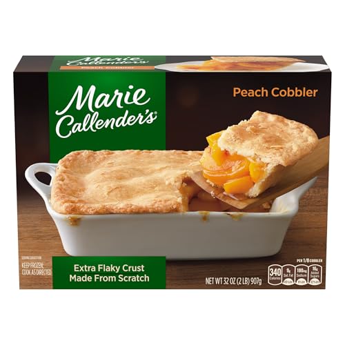 Marie Callender's Frozen Cobbler Dessert, Peach, 32 Ounce