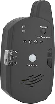 Fishing Bite Alarm,Portable ABS LED Fishing Bite Sound Alert Indicator Fishing Accessory