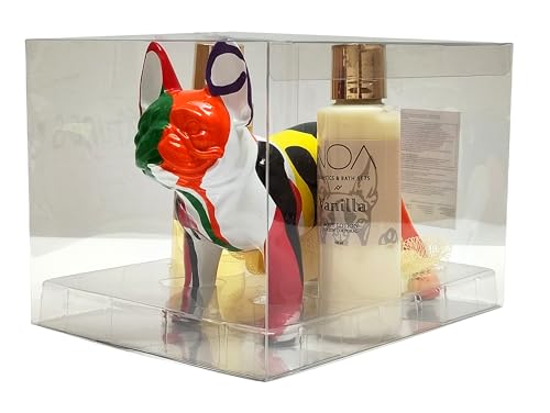 Set de baño completo con gel de ducha y baño de burbujas de vainilla