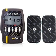 Compex SP 4.0 Muscle Stimulator Black EASYSNAP Performance Electric 50 x 100 mm Blue 50 x 100 mm
