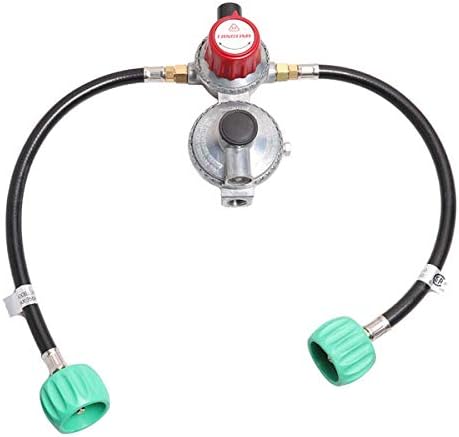 KIBOW 2FT Propane Pigtail Hose Connector with QCC & 1/4 Inch Inverted Male Flare