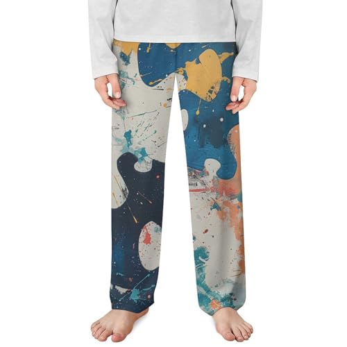 Puzzle Autism AwarenessChildren's Casual Pajamas130CM