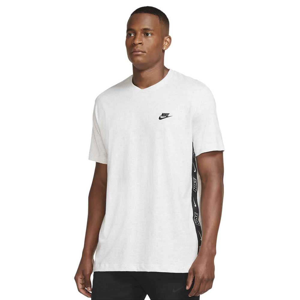 Nike Men's Gray Short Sleeve Crew Neck T-Shirt - Training T-Shirts & Tops - Xl - Sport