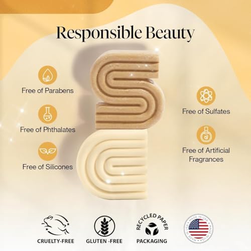 Image of Kitsch Coconut Oil Shampoo and Conditioner Set - Made in USA, 2 pcs