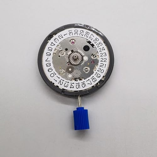 2X NH34 Hochpräzises Uhrwerk NH34 GMT-Funktion Kalender 3 Uhr Automatikwerk - Weißer Kalender – Bild 7