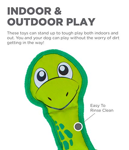 Brinquedo Cachorro Ultrarresistente Invincibles Tartaruga Marinha