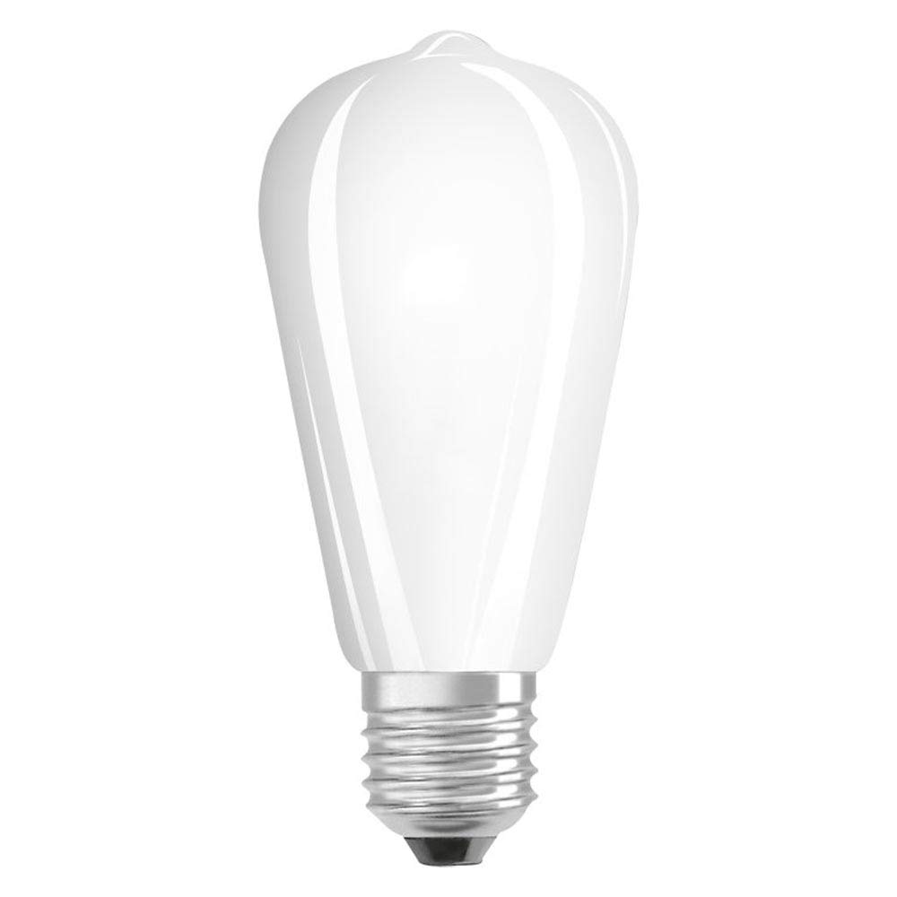 OSRAM LED lamp | Base: E27 | Warm White | 2700 K | 4.50 W | Replacement for 40 W Incandescent Bulb | Frosted | LED Retrofit Classic ST [Energy Efficiency Class A++]