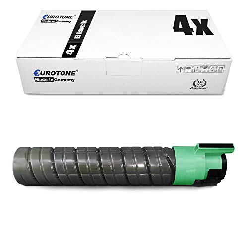 Toner Eurotone pour Ricoh SP C410 CL4000 C420dn pack de 4 cartouches noir TYPE145