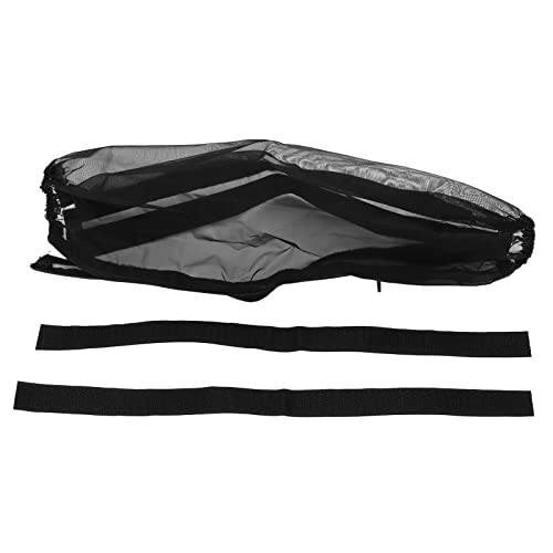 Osłona Przeciwpyłowa Samochodu RC, Wodoodporna Pyłoszczelna Pełna Osłona Czarna Siatka Nylon RC Osłona Podwozia Samochodu Kompatybilna z TRAXXAS 1/8 SLEDG