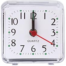 Square Alarm Clock Beep Portable Travel Trip Pocket for Time Clocks for Outdoor Traveling Camping