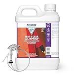 Nikwax TENT & GEAR SOLARPROOF Spray-on Waterproofer 2.5L with Spray-Head Attachment, Tent Waterproofing Spray and UV Blocker for Synthetic Textiles, Adds Water Repellency, Increases Fabric Strength