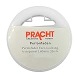 creative 5+1 ses kart? Tragkraft: 0,5 kg Pracht Creatives Hobby 2998-1000 Perlonfaden transparent, 1 mm x 20 m, Tragkraft 0,5 kg, auf einer Spule, ideal zur Schmuckgestaltung, für Mobiles und zur Dekoration
