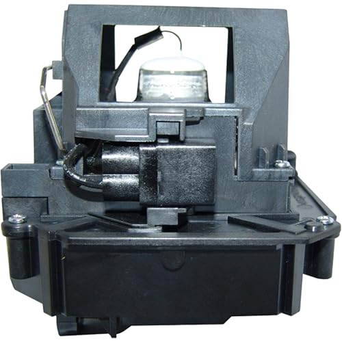 Lámpara y carcasa original Jaspertronics para proyector Epson H388A miniatura 4