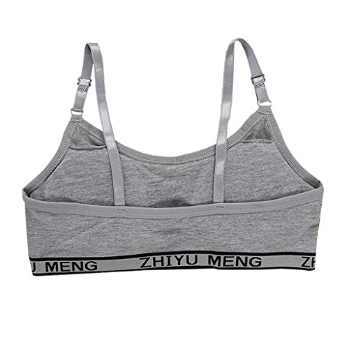 Conjunto de sutiã infantil para meninas cuecas colete respirável calcinha esportiva roupa íntima men