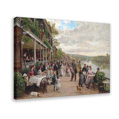 Peintures décoration murale Firmin-Girard | Toile tendue anti-reflet cadre 8