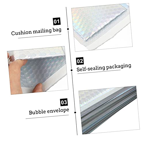 Ciieeo 60 Pçs Saco De Embalagem Bolha Mailers Saco De Bolhas Estofamento De Espuma Envelopes Decorat