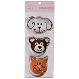 Hobby Lobby Dog, Cat & Bear Metal Cookie Cutters