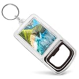 1 décapsuleur – Bali Indonésie Beach View Sea | Porte-clés | Charm #21180, multicolore, M