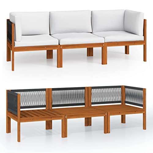Dimensioni divano centrale: 65 x 65 x 60 cm (L x P x A)