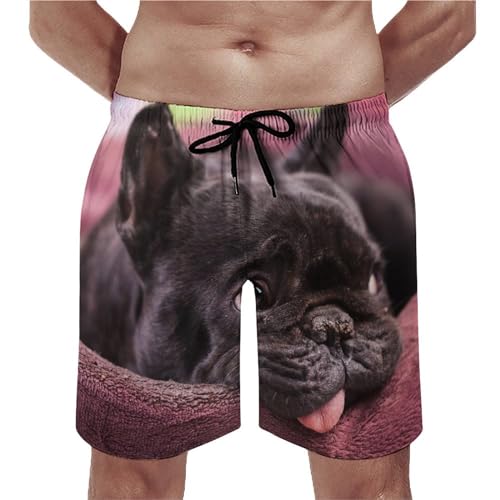 Maillot de bain séchage rapide noir avec poches fonctionnelles