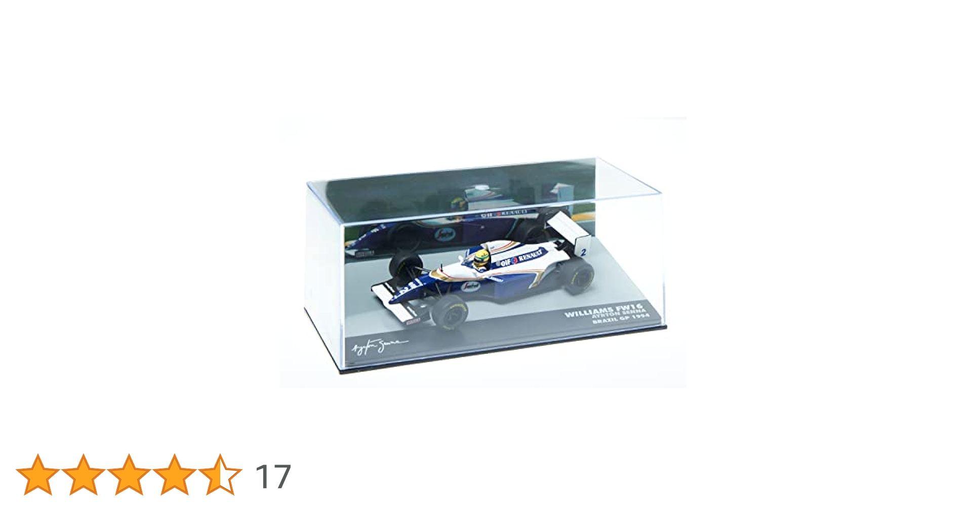 Amazon.co.jp: F1 ミニカー 1/43【ウィリアムズ FW16】ブラジル