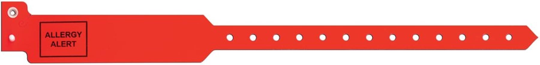 PDC Healthcare Sentry 5052-16-PDJ Polyester Adult Alert Wristband,